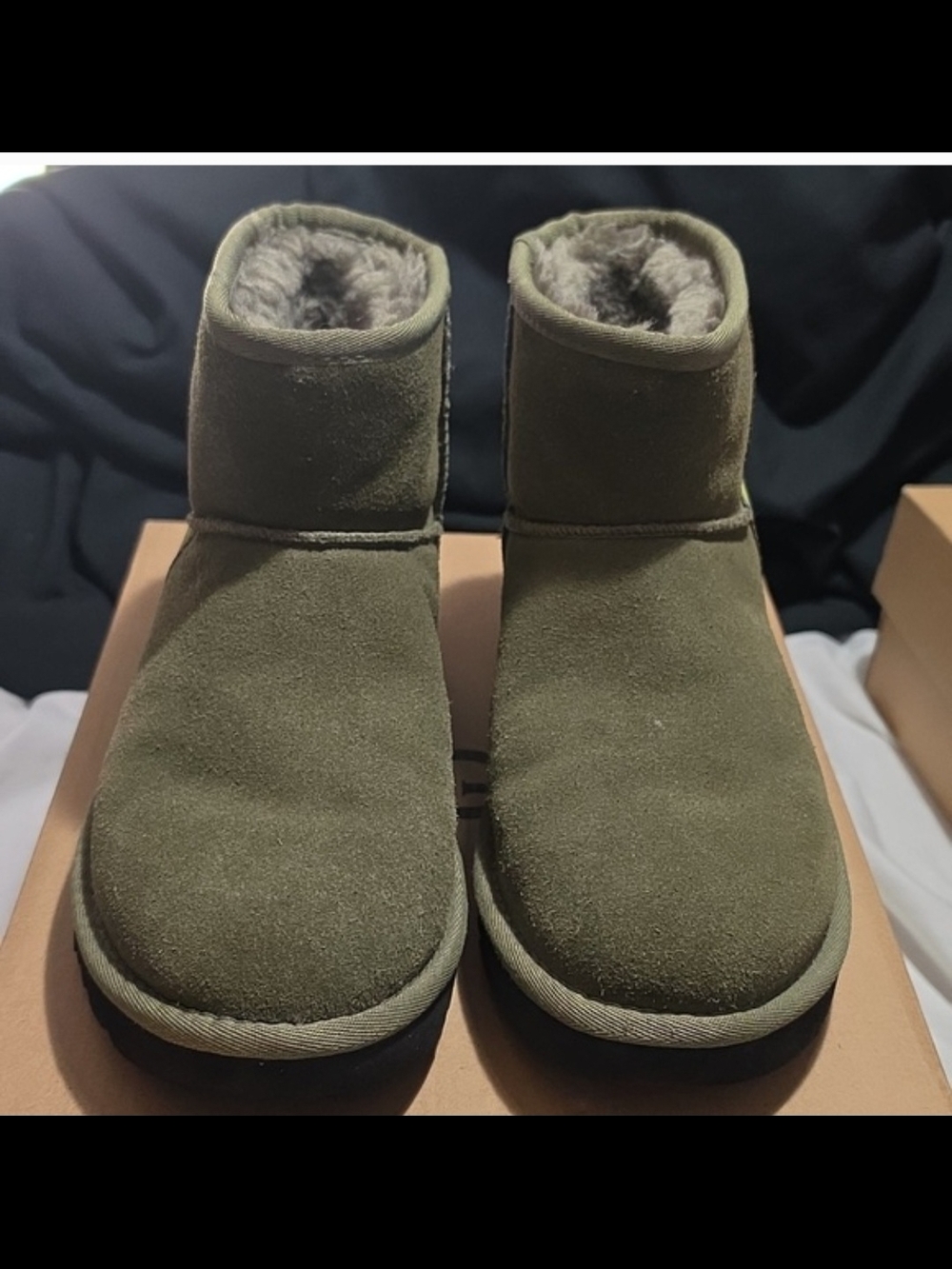 UGG  Classic Mini Boot in Olive